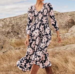 Mister Zimi Cecile Maxi Dress In Wildrose Size 12